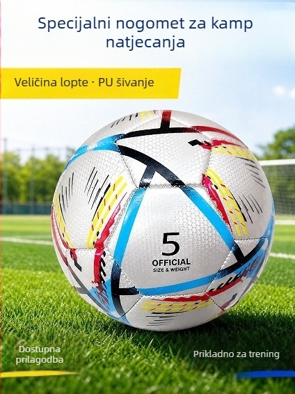 26 vrsta nogometnih lopti za Svjetsko prvenstvo, za omladinske i studentske natjecateljske utak, trening lopte za odrasle, mekane i otporne na habanje PVC, standardna veličina 5