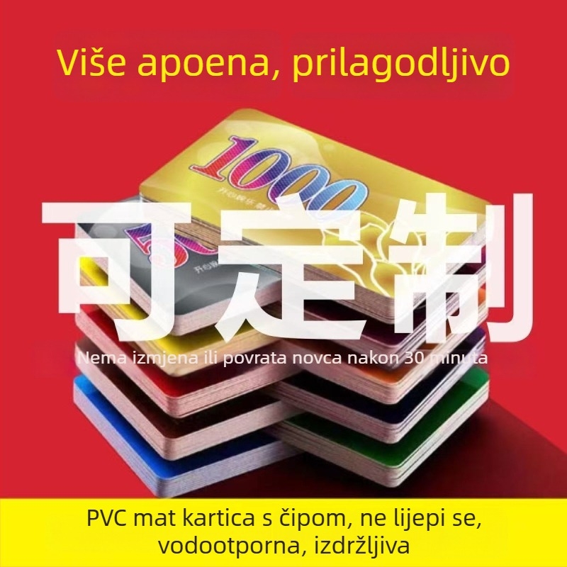 Plastični žetoni za Mahjong i kartice za igranje, otporni na habanje i vodootporni, posebni tokeni za dvorane za igre, besplatan dizajn