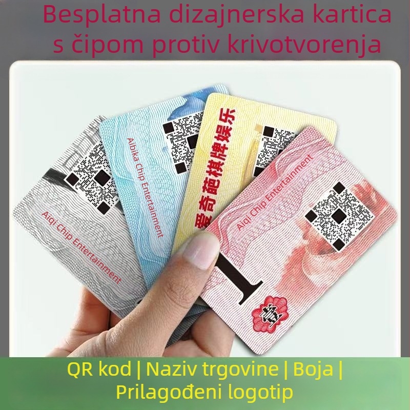 Plastični žetoni za Mahjong i kartice za igranje, otporni na habanje i vodootporni, posebni tokeni za dvorane za igre, besplatan dizajn