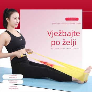Elastična joga traka za trening leđa i ramena, za muškarce i žene, oblikovanje tijela, istezanje i otporna traka, toniranje gluteusa