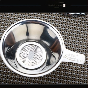 Rui Kun Filter za čaj od nehrđajućeg čelika 304, debeli filter za čajne listove, dodaci za čaj, odvajač taloga čaja, Kung Fu filter za čaj