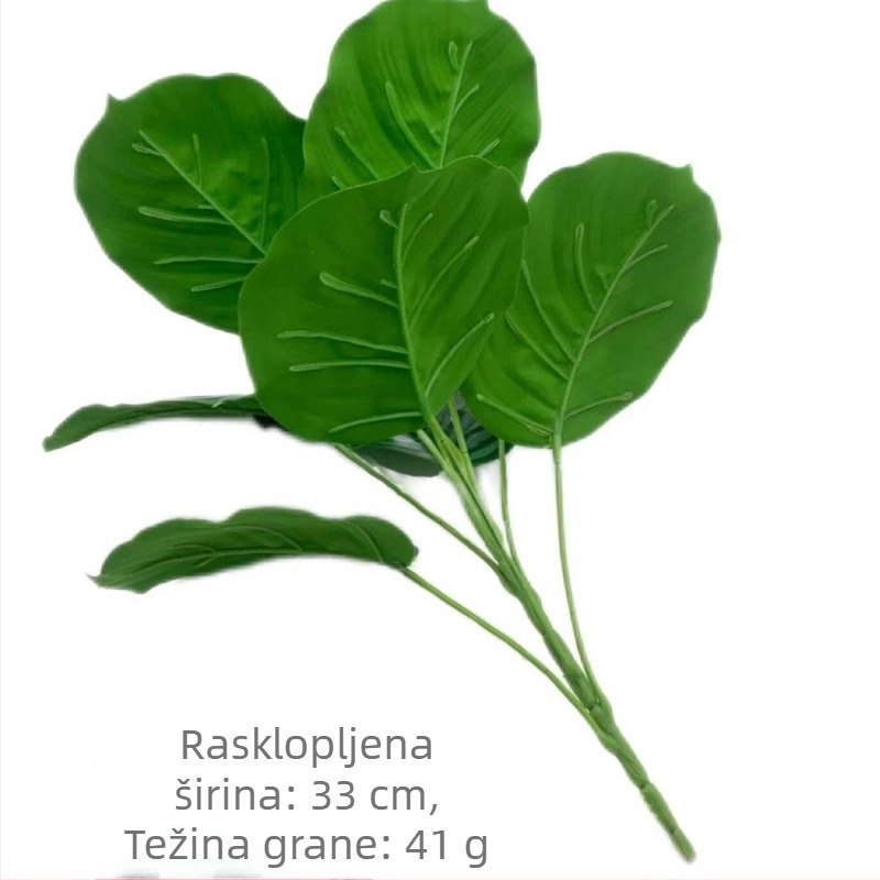 Umjetna zelena biljka bonsai s tarom i zelenim jabukama za unutarnju dekoraciju
