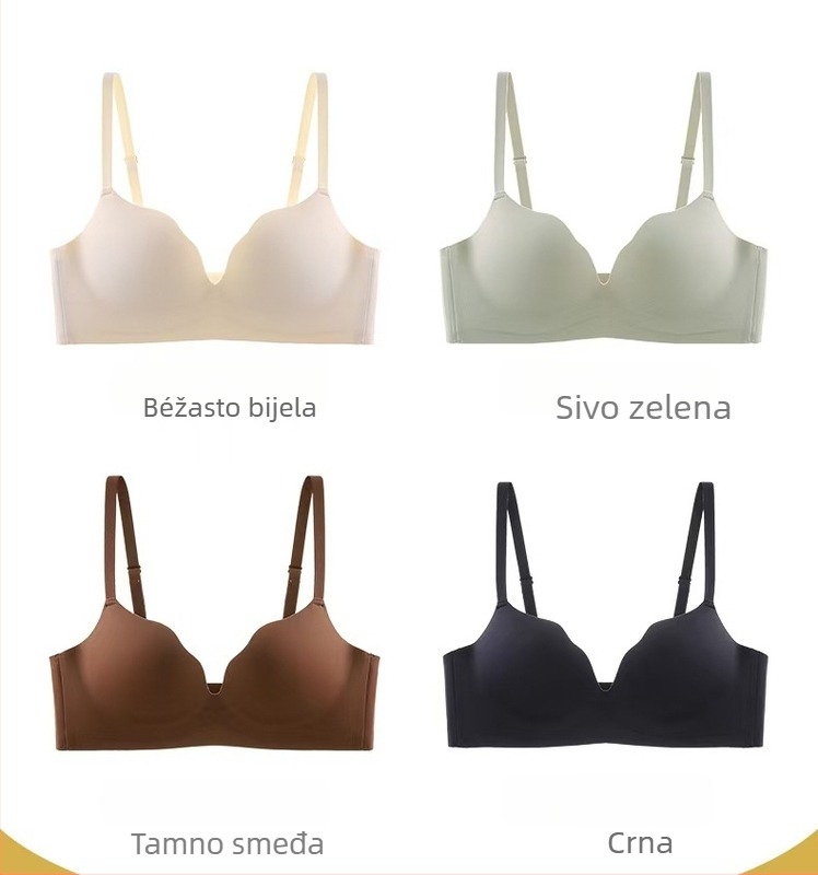 Ženski grudnjak za mali bust — push-up, podesive košarice, fiksirane košarice, podrška i podizanje