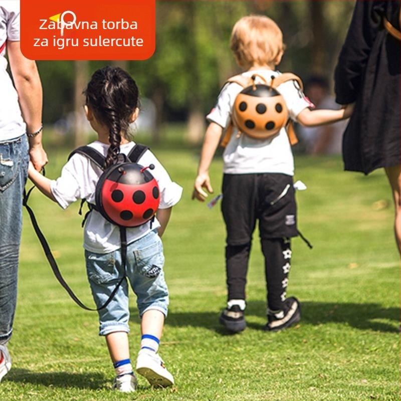 Supercute Ruksak protiv gubitka za djecu s printom Ladybug