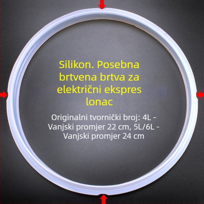 Brtveni prsten za Supor CYSB50 lonac pod tlakom, 4L–6L