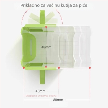 Dječji držač za piće za čaše mlijeka i jogurta — zaštita od opeklina i zgužvanja