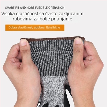 Rukavice otporne na rezanje, protivklizne, prozračne, otporne na ogrebotine i habanje – radne rukavice