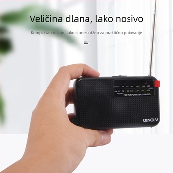 FM/AM dvobandni analogni radio s kazaljkom