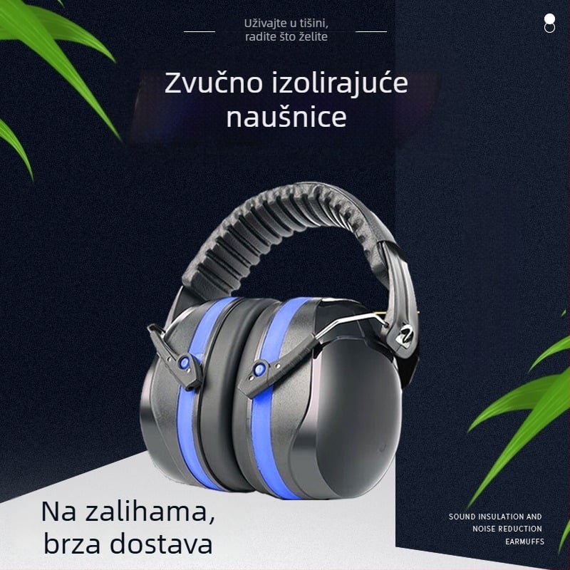 Šumozvučne zaštitne slušalice za glavu, za spavanje i učenje, SNR 36