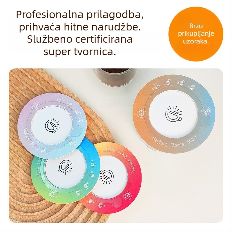 Jednokratni vrećice za filter kave za ručno filteriranje, s prijenosnim kućištem i papirnatim filtrima