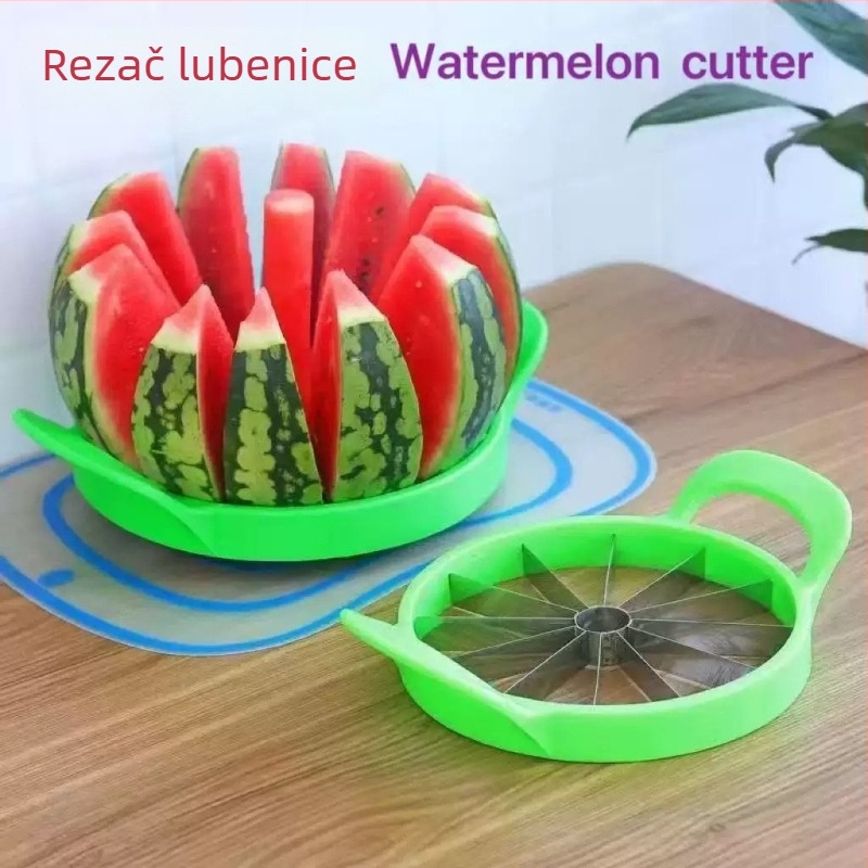 Veliki rezač dinje i cantaloupe od nehrđajućeg čelika