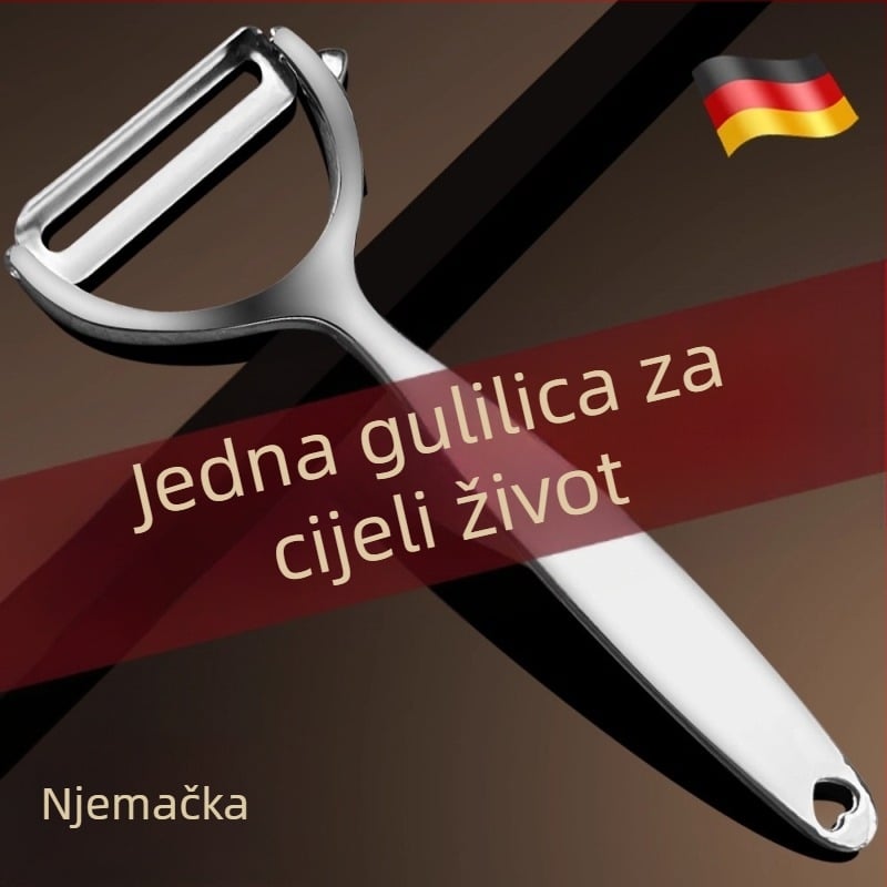 Višenamjenski guljač od nehrđajućeg čelika za krumpire, jabuke i voće
