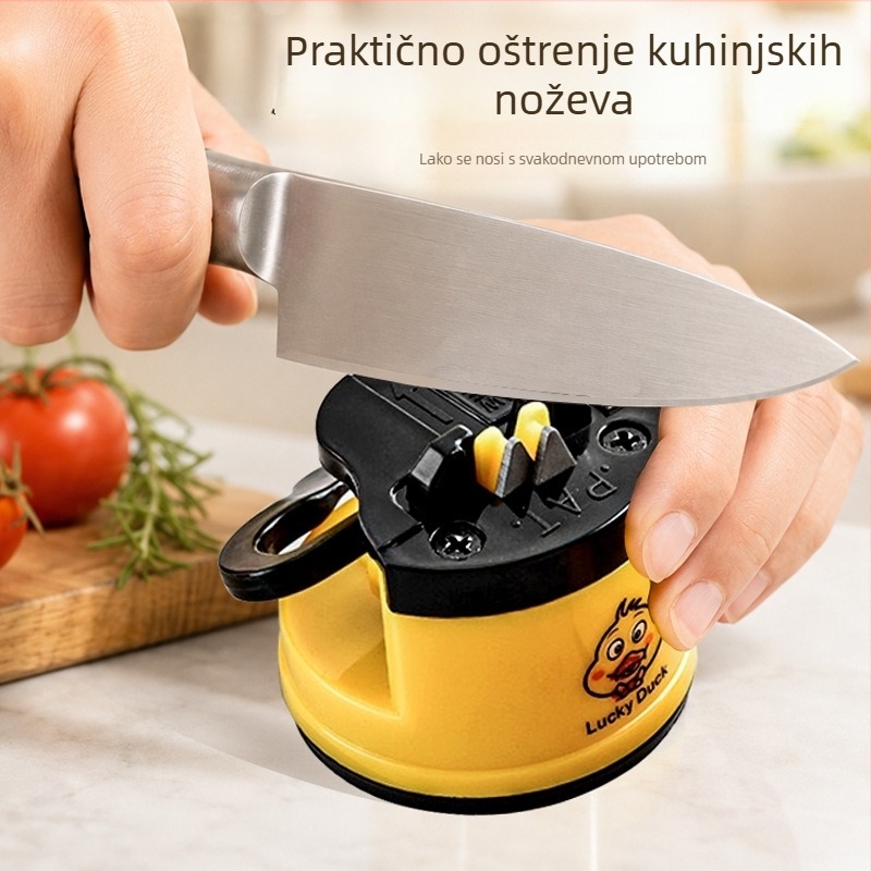 Mini žuta patka – nož za oštrenje od volframske čelika, kuhinjski alat