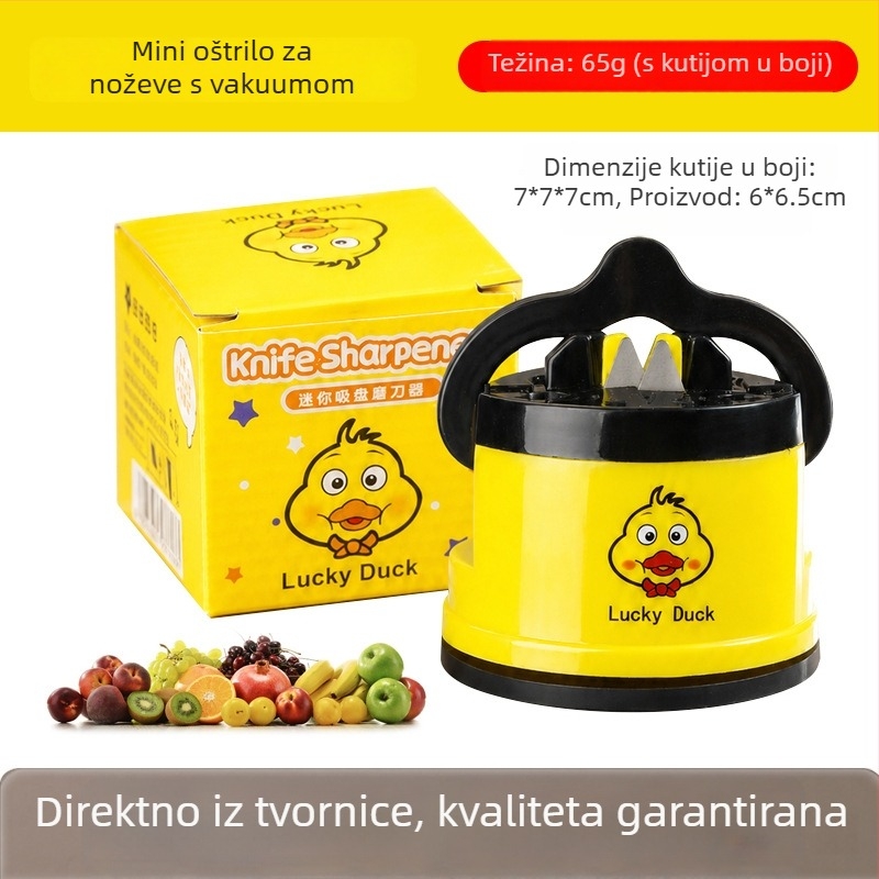Mini žuta patka – nož za oštrenje od volframske čelika, kuhinjski alat