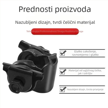 Klampa za sjedalicu za planinski bicikl s vijkom i konverzijskim konektorom