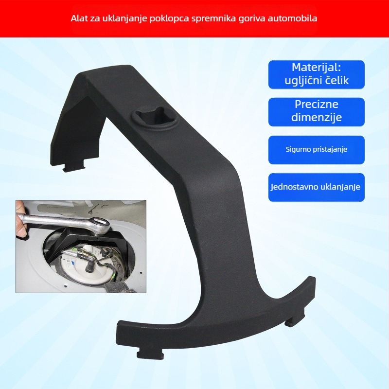 Alat za uklanjanje poklopca pumpe za gorivo automobila – univerzalni ključ