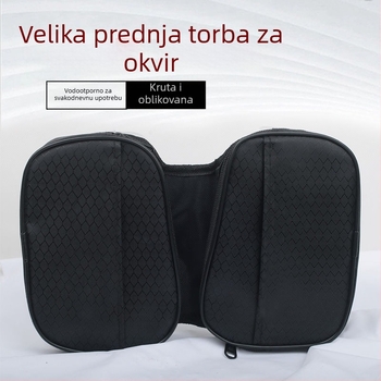 Torba za okvir za planinski bicikl, s odjeljcima za gornju cijev i sjedalo, džep za telefon