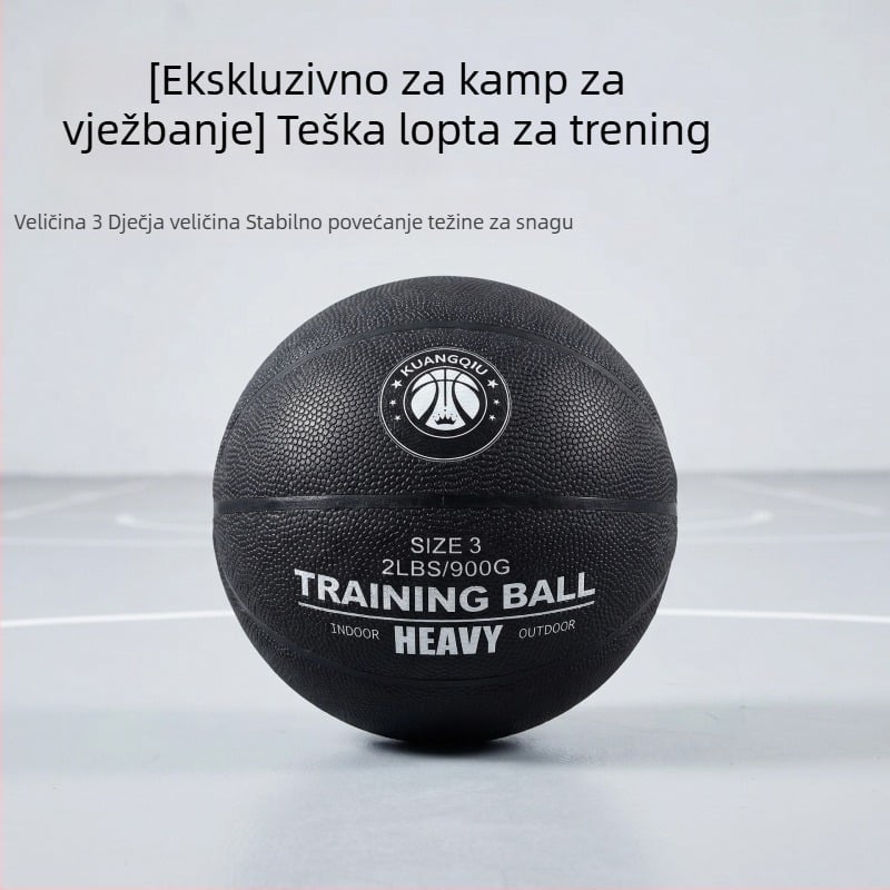 Dječja košarka veličina 3 – PU, 900 g, usisava vlagu, trening lopta