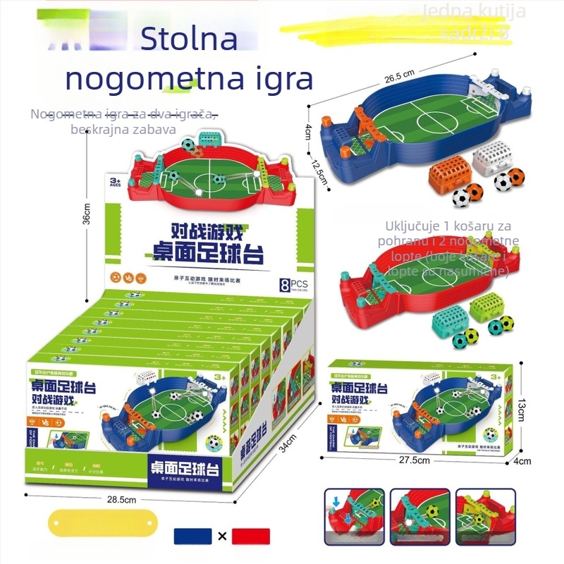 Dječja stoni nogomet za dvoje — interaktivna igra roditelj-dijete