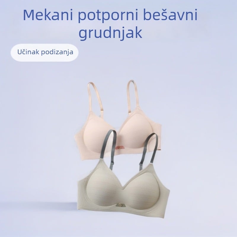 Fanmei Mekana Potpora Bezšivni Grudnjak s Gelom, Podizanje Malog Grudnjaka, Za Jogu i Spavanje F02