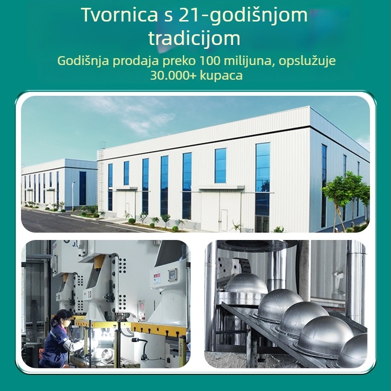 Vanjska kapica za ventilaciju od nehrđajućeg čelika 304, zaštita od vjetra, povratni ventil, kapica za kišu, otvoreni tip