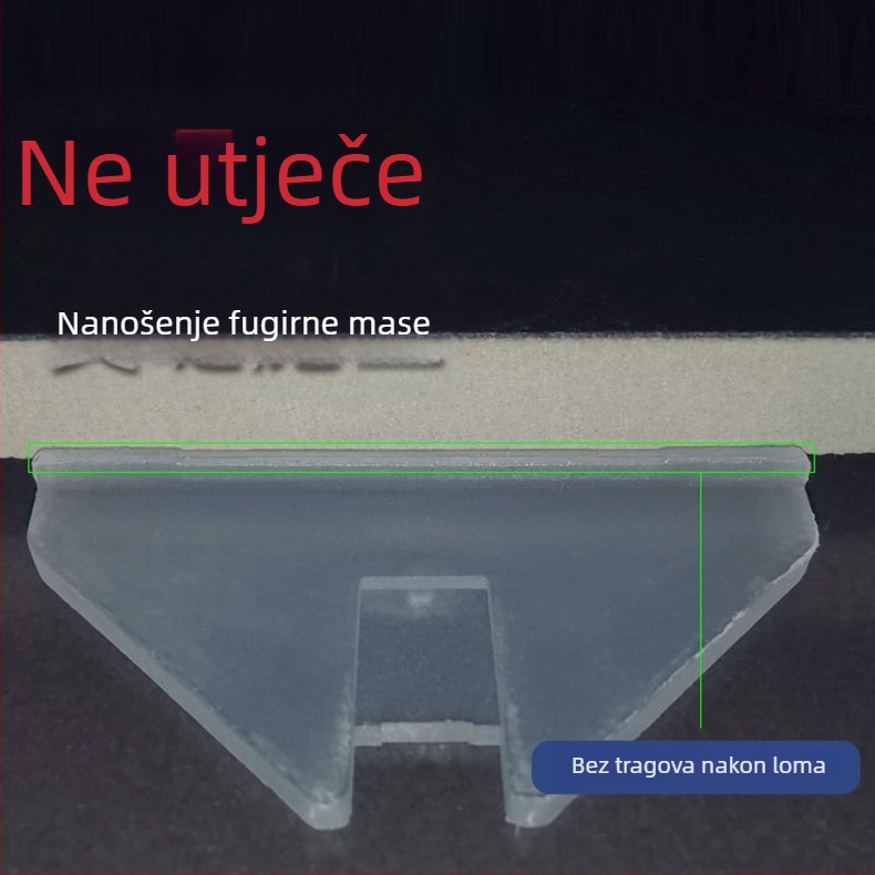 PVC podloga za niveliranje pločica – alat za ugradnju i razmake fuge