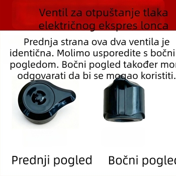 Dijelovi za Rongshida električni lonac pod pritiskom: ventil za ispuštanje, sigurnosni ventil za ograničenje tlaka i težina ventila, model YDG50-100A260 A57