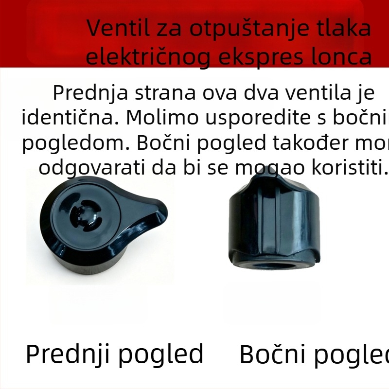 Dijelovi za Rongshida električni lonac pod pritiskom: ventil za ispuštanje, sigurnosni ventil za ograničenje tlaka i težina ventila, model YDG50-100A260 A57