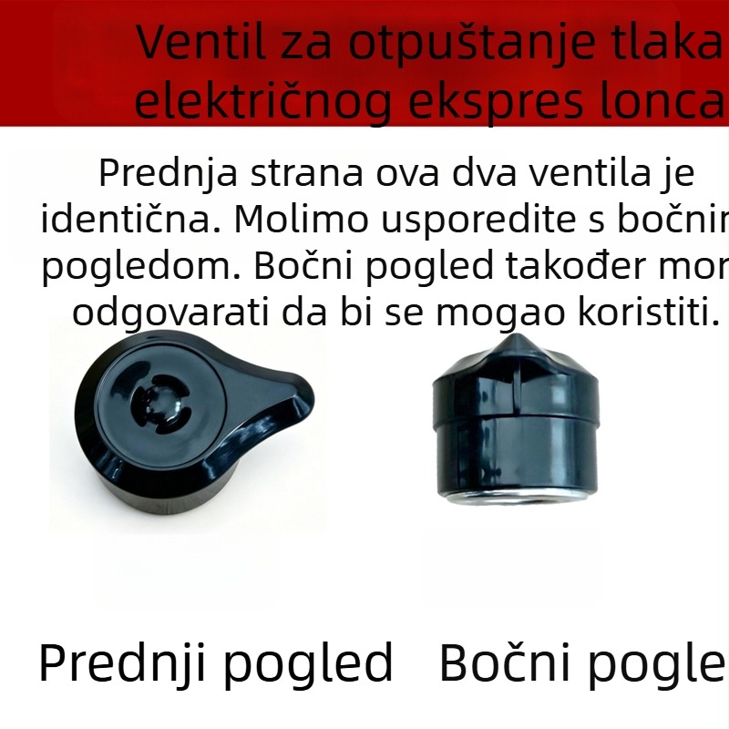 Dijelovi za Rongshida električni lonac pod pritiskom: ventil za ispuštanje, sigurnosni ventil za ograničenje tlaka i težina ventila, model YDG50-100A260 A57