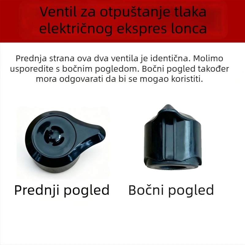 Dijelovi za Rongshida električni lonac pod pritiskom: ventil za ispuštanje, sigurnosni ventil za ograničenje tlaka i težina ventila, model YDG50-100A260 A57