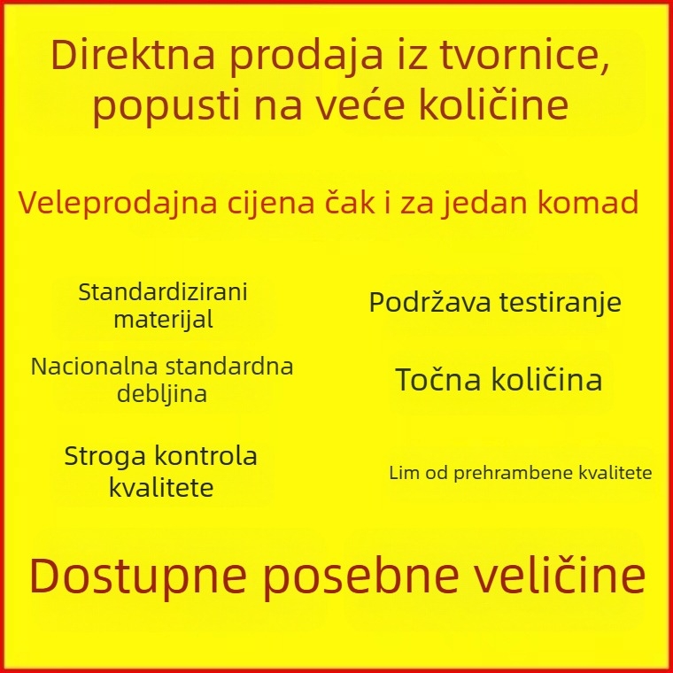 Listovi aluminijske folije za roštiljanje, pečenje i kuhanje na zraku