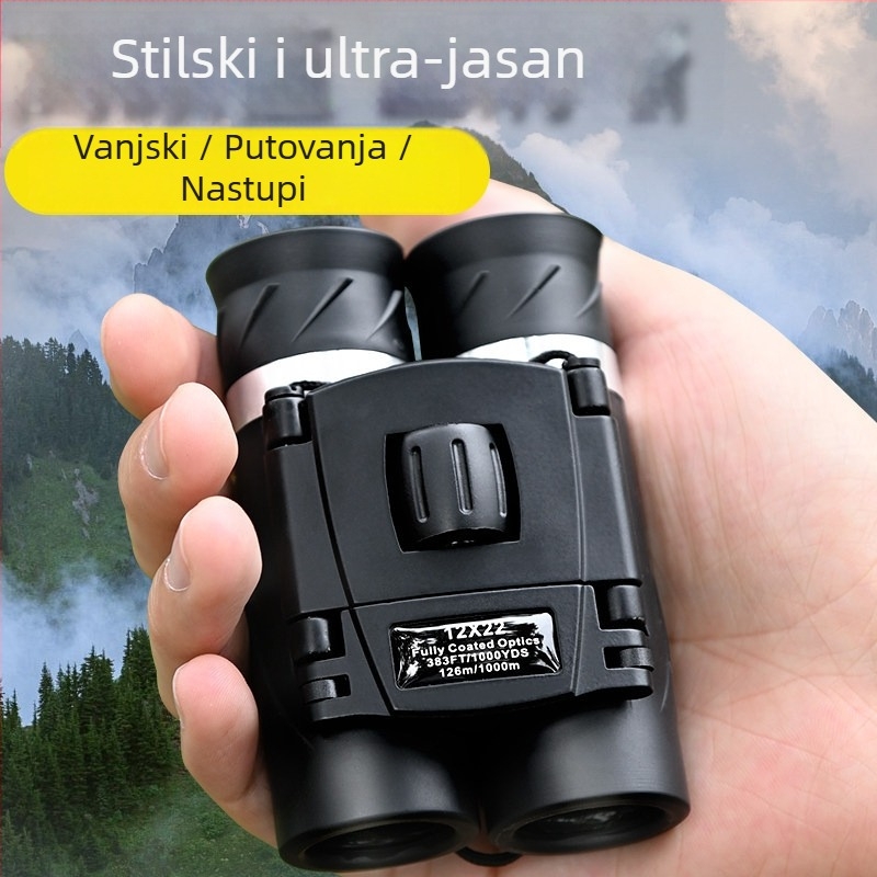 Profesionalni binokular visokog povećanja i HD kvalitete za koncerte, prenosivi za fotografiranje mobitelom, za djecu i odrasle, na otvorenom