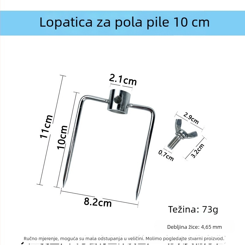 Set vilica za roštilj od nehrđajućeg čelika – 201 nehrđajući čelik alat za kućnu upotrebu