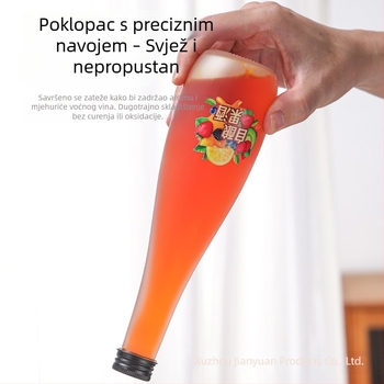 330ml staklena boca voćnog vina – prazna boca za mineralnu vodu, sok i hladna pića
