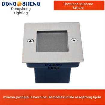Kućište kutne lampe set 70×70/110×45, 3W kućište za lampu na stepenicama, baznu i podzemnu lampu