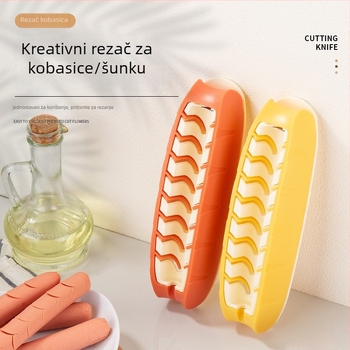 Višenamjenski rezač kobasica i alat za nabijanje ražnjića — integrirani stroj za roštilj, kućna kuhinja