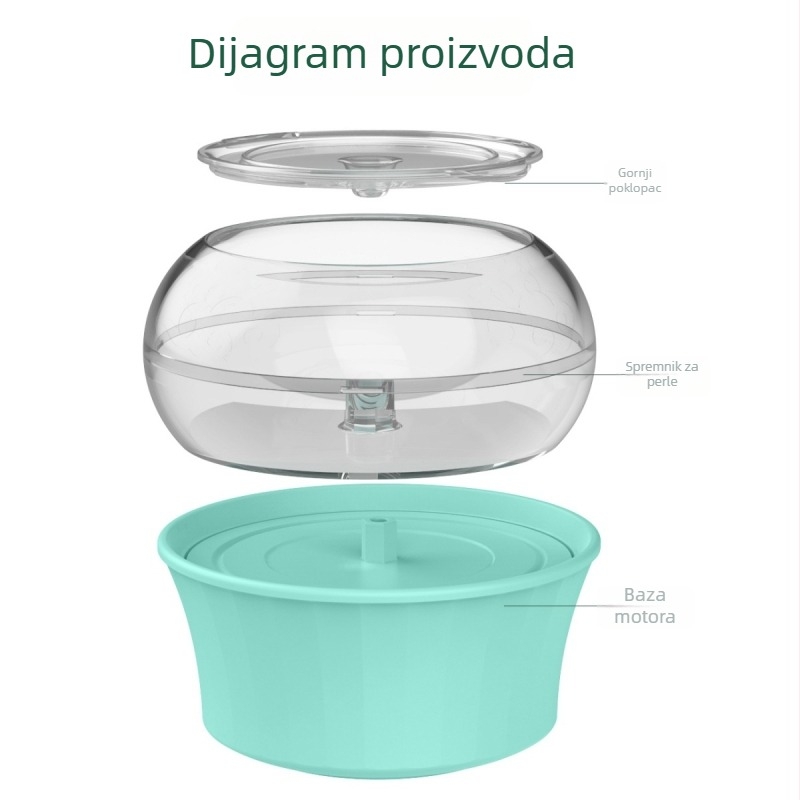 Junzhi USB stroj za izradu perli 2024 DIY, prednja i stražnja rotacija, podesiva brzina
