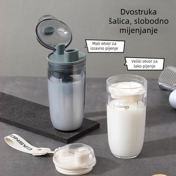 Shaker za proteine za fitness, 2026 novi model, prijenosni, otporni na visoke temperature, kuglica za miješanje prehrambene klase