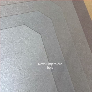 Zidno pokrivanje s mikrocementnim završetkom, tekstura umjetničke boje, diatomitna podloga, otporno na plijesan
