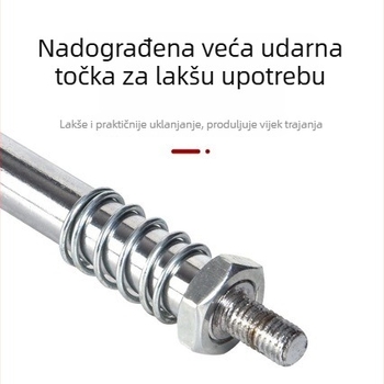 Alat treće generacije za uklanjanje ekspanzijskih vijaka na vratima protiv krađe u betonskim zidovima