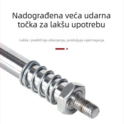 Alat treće generacije za uklanjanje ekspanzijskih vijaka na vratima protiv krađe u betonskim zidovima