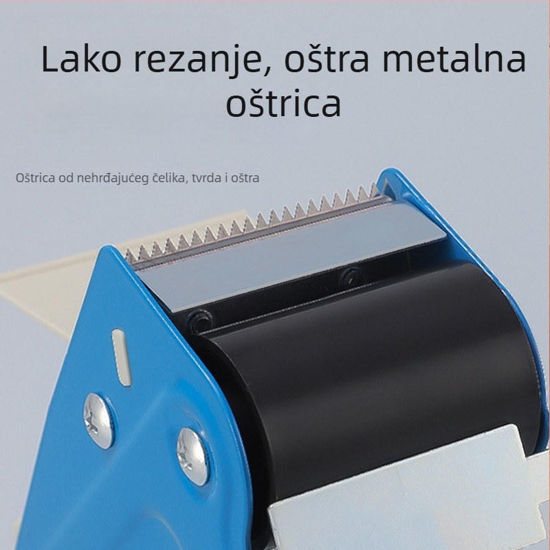 Ručni metalni zatvarač za kartonske kutije s 2-inčnom trakom