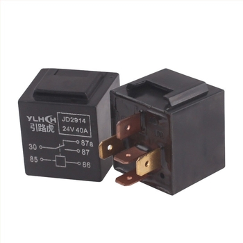 Vodootporno rele 12V/24V, 4-pinski i 5-pinski, kompakno univerzalno automobilno rele s utičnicom