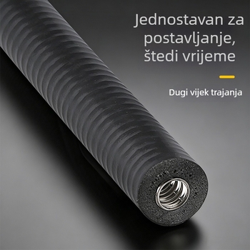 Debelo izolirano korugirano crijevo za bojler, otporno na eksplozije, 304 nehrđajući čelik, visoka toplinska otpornost, 1/2-inčni solarni dovodni crijevo