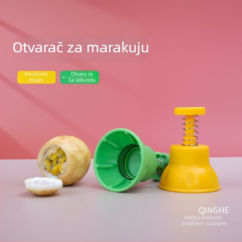 Alat za guljenje i dijeljenje voća s zaštitom za ruku, kućna upotreba