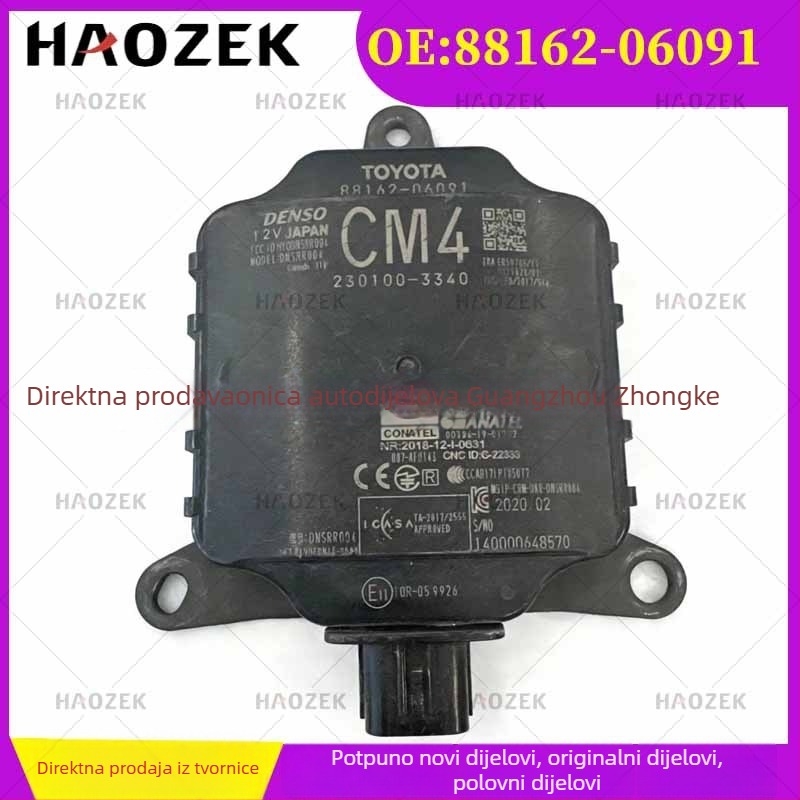 88162-06091 Senzor radara za nadzor mrtvog kuta Toyota Camry 2019–2021