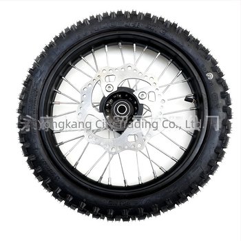 Zadnji kotač s hubom za off-road motocikle, veličina 60/100-14 inča, ojačano jezgro bubnja i C disk