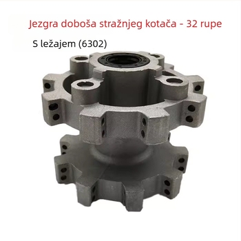 Terenski motocikl BSE Cheetah Huayang K1 T2 – prednji hub kotača Drum Core, stražnji hub kotača Drum Core