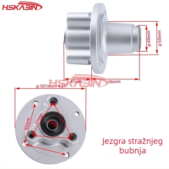 Monkey stražnji hub jezgrom za motocikl – jezgro stražnjeg diska i kočnog bubnja