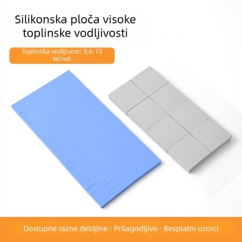 Silikonska podloga za elektroniku s termičkom vodljivošću – visoka disipacija topline za IC-ove i robotske čipove